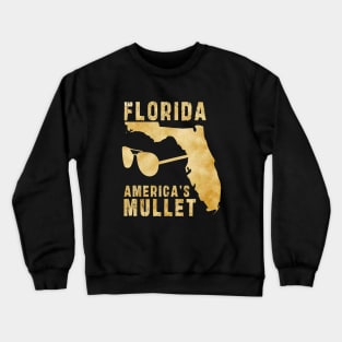 Florida america's mullet: Newest design for Florida america's mullet Crewneck Sweatshirt